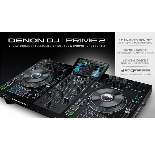 Denon DJ Prime 2 - Hamarosan a boltok polcain