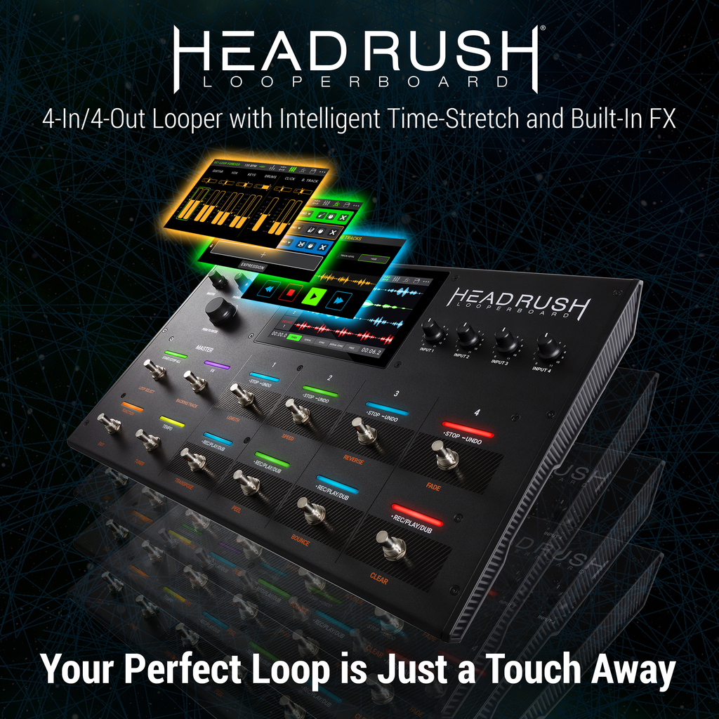Looperboard, a legújabb HeadRush termék
