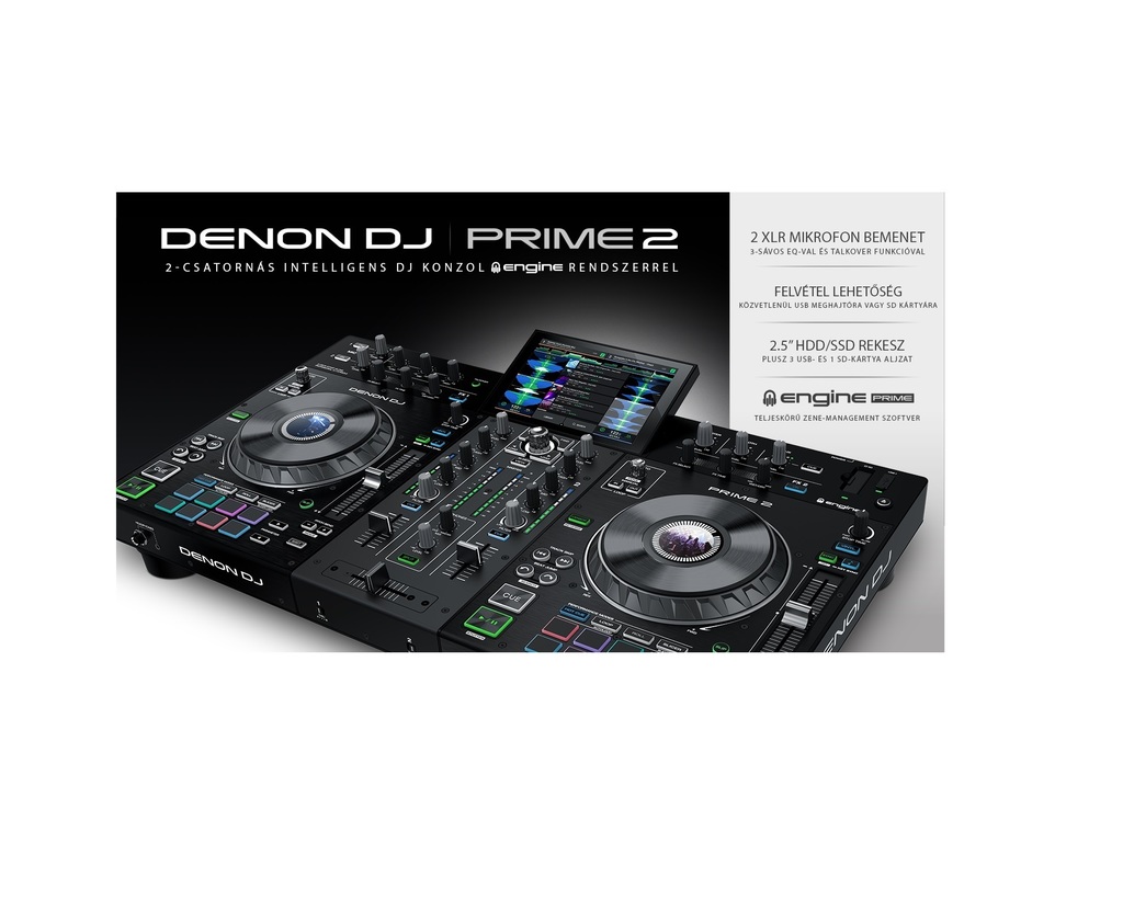 Denon DJ Prime 2 - Hamarosan a boltok polcain