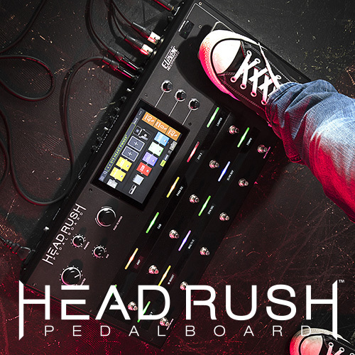 Itt a HeadRush Pedalboard!